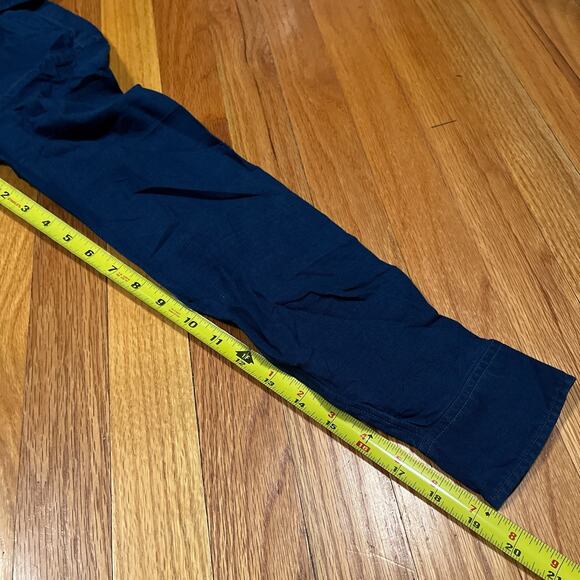 Ralph Lauren RRL Oxford Shirt Indigo Blue Button Down XS Distressed Workwear - Picture 7 of 10